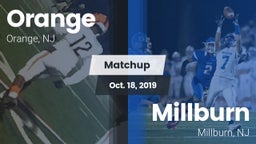 Matchup: Orange  vs. Millburn  2019
