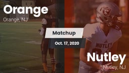 Matchup: Orange  vs. Nutley  2020