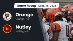 Recap: Orange  vs. Nutley  2021