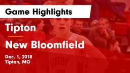 Tipton  vs New Bloomfield  Game Highlights - Dec. 1, 2018