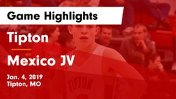 Tipton  vs Mexico JV Game Highlights - Jan. 4, 2019