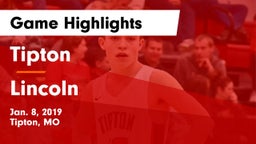 Tipton  vs Lincoln  Game Highlights - Jan. 8, 2019