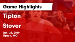 Tipton  vs Stover   Game Highlights - Jan. 25, 2019