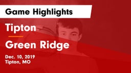 Tipton  vs Green Ridge  Game Highlights - Dec. 10, 2019