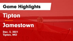 Tipton  vs Jamestown  Game Highlights - Dec. 3, 2021