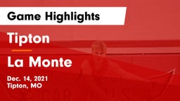 Tipton  vs La Monte Game Highlights - Dec. 14, 2021