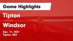 Tipton  vs Windsor  Game Highlights - Dec. 17, 2021