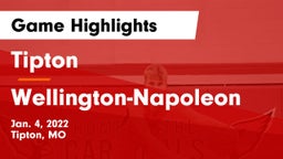 Tipton  vs Wellington-Napoleon  Game Highlights - Jan. 4, 2022