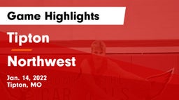 Tipton  vs Northwest Game Highlights - Jan. 14, 2022