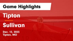 Tipton  vs Sullivan  Game Highlights - Dec. 12, 2023