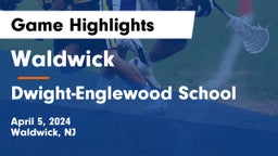 Waldwick  vs Dwight-Englewood School Game Highlights - April 5, 2024