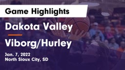 Dakota Valley  vs Viborg/Hurley  Game Highlights - Jan. 7, 2022