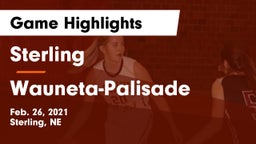 Sterling  vs Wauneta-Palisade  Game Highlights - Feb. 26, 2021