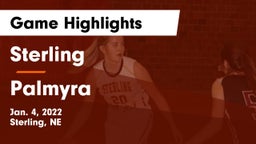 Sterling  vs Palmyra  Game Highlights - Jan. 4, 2022