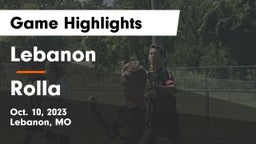 Lebanon  vs Rolla  Game Highlights - Oct. 10, 2023