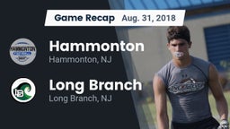 Recap: Hammonton  vs. Long Branch  2018