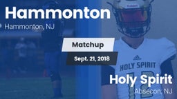 Matchup: Hammonton High vs. Holy Spirit  2018