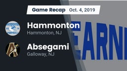 Recap: Hammonton  vs. Absegami  2019