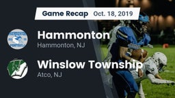Recap: Hammonton  vs. Winslow Township  2019