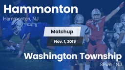 Matchup: Hammonton High vs. Washington Township  2019