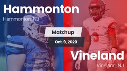 Matchup: Hammonton High vs. Vineland  2020