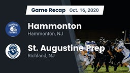 Recap: Hammonton  vs. St. Augustine Prep  2020