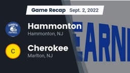 Recap: Hammonton  vs. Cherokee  2022