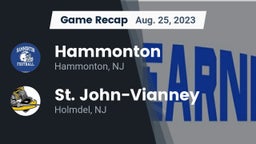 Recap: Hammonton  vs. St. John-Vianney  2023