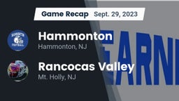 Recap: Hammonton  vs. Rancocas Valley  2023