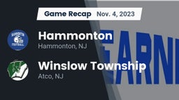 Recap: Hammonton  vs. Winslow Township  2023