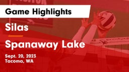 Silas  vs Spanaway Lake  Game Highlights - Sept. 20, 2023