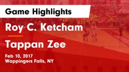 Roy C. Ketcham  vs Tappan Zee  Game Highlights - Feb 10, 2017