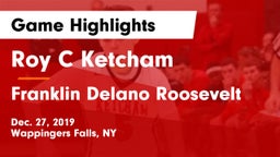 Roy C Ketcham vs Franklin Delano Roosevelt Game Highlights - Dec. 27, 2019