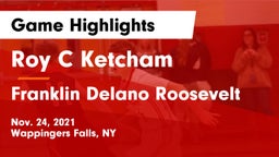 Roy C Ketcham vs Franklin Delano Roosevelt Game Highlights - Nov. 24, 2021