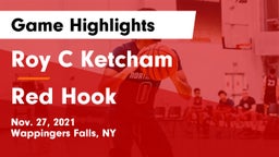 Roy C Ketcham vs Red Hook  Game Highlights - Nov. 27, 2021