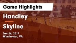 Handley  vs Skyline  Game Highlights - Jan 26, 2017