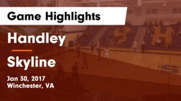Handley  vs Skyline  Game Highlights - Jan 30, 2017