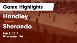 Handley  vs Sherando Game Highlights - Feb 7, 2017