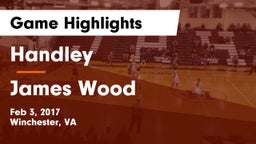 Handley  vs James Wood Game Highlights - Feb 3, 2017