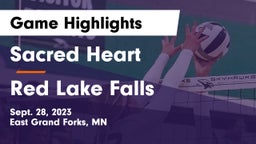 Sacred Heart  vs Red Lake Falls Game Highlights - Sept. 28, 2023