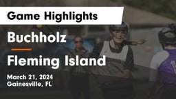 Buchholz  vs Fleming Island Game Highlights - March 21, 2024
