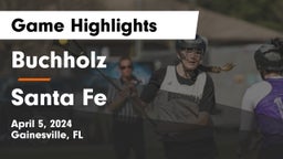 Buchholz  vs Santa Fe  Game Highlights - April 5, 2024