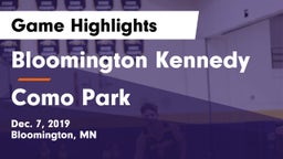 Bloomington Kennedy  vs Como Park  Game Highlights - Dec. 7, 2019