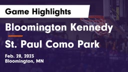 Bloomington Kennedy  vs St. Paul Como Park  Game Highlights - Feb. 28, 2023