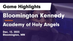 Bloomington Kennedy  vs Academy of Holy Angels  Game Highlights - Dec. 12, 2023