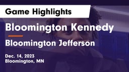 Bloomington Kennedy  vs Bloomington Jefferson  Game Highlights - Dec. 14, 2023