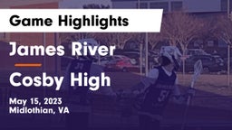 James River  vs Cosby High Game Highlights - May 15, 2023