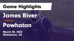 James River  vs Powhatan Game Highlights - March 20, 2023