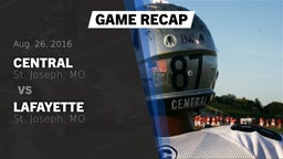 Recap: Central  vs. Lafayette  2016