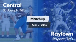 Matchup: Central  vs. Raytown  2016